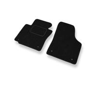 Mossa Tapis de Sol adaptés pour VW Golf V VI Hayon SW 2003-2012 2pcs Noir S