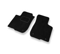 Mossa Tapis de Sol compatibles avec Audi A3 I 8L Hayon 1996-2003 2 pcs Noir