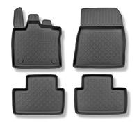 Mossa Tapis de Sol compatibles avec Renault Captur II SUV 2020-2024 4 pcs G | aussi pour hybrides