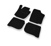 Mossa - Tapis de Sol compatibles avec Skoda Rapid II 2012-2019 4 pcs Noir S | Liftback, Spaceback