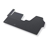 Mossa Tapis de Sol en Caoutchouc adapté pour Peugeot Expert III Van (2020- ) - Noir - Tapis de Voiture