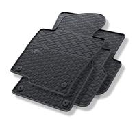 Mossa Tapis de Sol en Caoutchouc adapté pour VW Volkswagen Passat CC Coupé (2008-2012) Noir - Tapis de Voiture