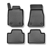 Mossa Tapis de Sol en TPE adapté pour BMW 3 G20, G21, G80 Touring, Berline (03.2019- ) - Tapis de Voiture - Noir - G