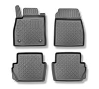 Mossa Tapis de Sol en TPE adapté pour Ford Puma Crossover (10.2019- ) - Tapis de Voiture - Noir - G