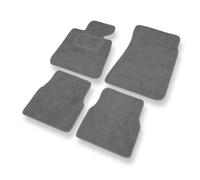 Mossa Tapis de Sol Velours adapté pour BMW 3 M3 I E30 (1985-1992) - Premium Tapis de Voiture - Gris 1