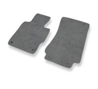 Mossa Tapis de Sol Velours adapté pour BMW Z3 I E36 (1995-2003) - Premium Tapis de Voiture - Gris