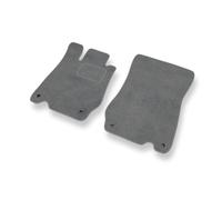Mossa Tapis de Sol Velours adapté pour Mercedes-Benz SL R230 (2002-2012) - Premium Tapis de Voiture - Gris