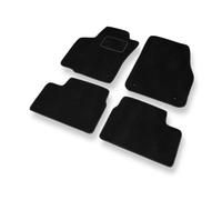 Mossa Tapis de Sol Velours adapté pour Opel Astra H (2004-2012) - Premium Tapis de Voiture - Noir 1