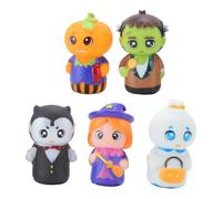 Mossettes pour - Personnages De Dessins Animés, Jouets d'halloween Mignons | Ensemble De Marionnettes Interactives avec des Matériaux Sûrs, des Couleurs Vives pour Le Jeu Imaginatif, La Narrat