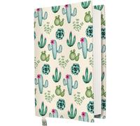 MOSSO - Couverture de livre, Tissu lavable, Impermeable, Protège-livre pour adulte,Cadeau pour les amateurs de livres (CACTUS - XL)