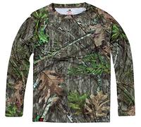 Mossy Oak Chemises de Chasse à Manches Longues pour Homme Motif Camouflage, Obsession, Taille S
