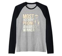 Most Accident Prone Award Winner Humour maladroit --- Manche Raglan