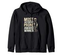 Most Accident Prone Award Winner Humour maladroit --- Sweat à Capuche