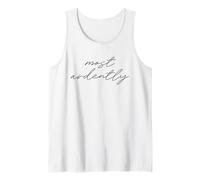 Most Ardenly Jane Austen Pride & Prejudice Citation Darcy Meme Débardeur