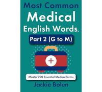 Most Common Medical English Words, Part 2 (G to M): Master 200 Essential Medical Terms
