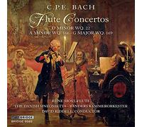 Most/Danish Sinfonietta – Carl Philipp Emanuel Bach : Concertos pour flûte – CD