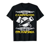 Most Important Call Me Menuisier Grandma Drôle T-Shirt
