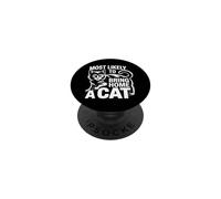 Most Likely to Bring Home A Cat PopSockets PopGrip Adhésif