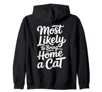 Most Likely to Bring Home A Cat Sweat à Capuche