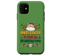 Most Likely to Sing All The Christmas Songs Funny Xmas Coque pour iPhone 11