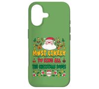 Most Likely to Sing All The Christmas Songs Funny Xmas Coque pour iPhone 17