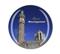 Mostaganem Algérie Aimant de réfrigérateur souvenir de voyage Cadeau de cuisine Décoration de maison Sticker magnétique Cristal Réfrigérateur Magnet Collection