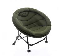 Mostal Chaise Ronde Luxus Karpfenstuhl Vert Camping Jusqu’à 140 kg, 1 Place