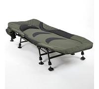 Mostal Relax Karpfenliege 8-Bein Angelliege Deluxe, Lit de Carpe Vert, Réglable