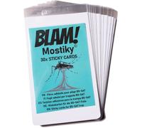 Mostiky: 30 Films adhésifs Compatible piège pondoir Biogents(*) BG-Gat(*) / Reflect-Tech(*) et HexaCatch(*). Pack de 30 Sticky Cards