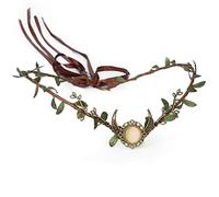 MOSTORY Coiffe elfe de la déesse lune, accessoire de cosplay pour femme Renaissance