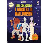 Mostri di Halloween. Con adesivi. Ediz. a colori