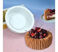 mostsom Moules en silicone pour la cuisson de bonbons, chocolats, biscuits, Oreo, mini savon, pudding, gelée, muffins, friandises pour chien, idéal pour cupcakes, glaçons et gelée (cylindre B)