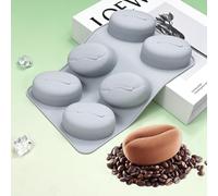 mostsom Moules en silicone pour la cuisson de bonbons, chocolats, biscuits, Oreo, mini savon, pudding, gelée, muffins, friandises pour chien, idéal pour cupcakes, glaçons et gelée (F_ grain de café)