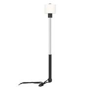 MoSundi 1 maillet de grosse caisse avec tête en feutre et poignée en acier inoxydable pour percussion, timbales, fanfare - Poignée en caoutchouc antidérapante - 35 cm