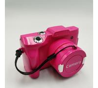 MoSundi 16for MP Appareil photo numérique tout-en-un avec écran 2,4", zoom numérique 16x et enregistrement vidéo 1080p, prise en charge de carte SD jusqu'à 128 Go, pour options rouge/noir/blanc