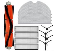 MoSundi Accessoires de rechange pour aspirateur robot Mova L600 Z500, brosse principale, brosse latérale, chiffon serpillère, filtres HEPA (A)