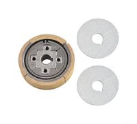 MoSundi Assemblage d'embrayage avec joints métalliques 15 mm ID 80 mm OD compatible avec EH12 EH12-2D/2B pour tondeuse à gazon MIKASA MT-72FW (1 ensemble)