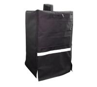 MoSundi Bâche 600D résistante aux intempéries avec bandes réfléchissantes pour fumoirs verticaux Pit Boss série 4/5 PBV5PW1 PBV4PS1 PB10739, noir