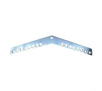 MoSundi Barre de traction latte multi-positions, réglable haute et basse poulie attache câble fixation pour salle de sport, plaque en acier, 52 cm argent (52 cm)