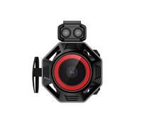 MoSundi Caméra enregistreur Wi-Fi 4K UHD avec zoom optique 50x et 53 MP pour de superbes photos, compatible avec MicroSD, objectif 2,5F, écran LCD 3", vision nocturne, batterie intégrée de 2500 mAh