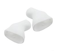 MoSundi Capot de levier de frein antidérapant en silicone pour SRAM, 10S, pour tous les temps, poignée de rechange douce au toucher (blanc)