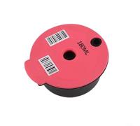 MoSundi Capsule à café rechargeable, filtres réutilisables 7,4 x 3 cm pour Bosch pour Tassimo, pour machines à café expresso (B)