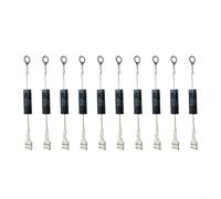 MoSundi CL04-12 Diode micro-ondes unidirectionnelle 12 KV 350 mA Kit de remplacement haute tension 10 pièces pour réparation d'appareils ménagers (10 pièces)