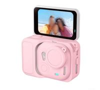 MoSundi Coque de protection en silicone souple pour Insta360 Go - Résistante aux chocs - Pour un design fin et portable - Noir rose gris, Noir, rose, gris, Grey, Ultra élégant