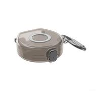 MoSundi Coque de protection en TPU pour station de charge Oura Ring 5 - Coque de verrouillage sécurisée avec résistance aux rayures - Pochette de transport compacte de 6,7 cm (gris)