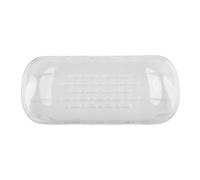 MoSundi Coque de protection ergonomique pour console portable TRIMUI SMART-PRO, design en TPU souple avec ajustement précis, blanc/gris transparent