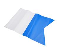 MoSundi Drapeau de plongée 29 x 22 cm en PVC imperméable pour plongée avec tuba et bateau, bleu et blanc