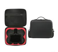 MoSundi Étui de transport pour DJI Avata 360 Sac de rangement portable en cuir PU Accessoire de tournage extérieur 36,57 pouces, Noir , Sac de voyage portable