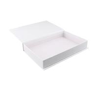 MoSundi Faux livres décoratifs, papier cartonné gris épais, impression haute définition, livres décoratifs pour la maison, le café et le bureau, blanc ou pour noir, 267 x 17 x 42 cm