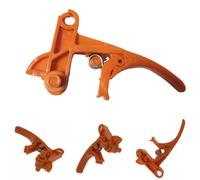 MoSundi Gâchette d'accélérateur de rechange compatible avec débroussailleuse Stihl FS38 FS45 FS46 FS55 FS55R en plastique durable noir